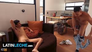 sexy, beefy, smooth delivery guy strips for naked, hung customer 0306