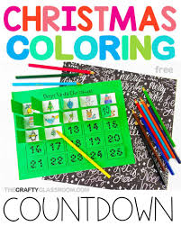 July 6, 2020 categories free coloring pages. Christmas Coloring Countdown Printable The Crafty Classroom