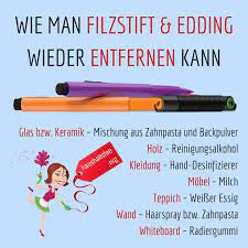 Es gibt auch einige hilfreiche tipps, wie sich wachsflecken aus teppichen entfernen lassen. Edding Und Filzstift Entfernen Beste Tipps Haushaltsfee Org Haushaltstipps Tipps Tipps Und Tricks
