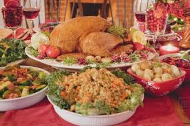 When the meat is done, assemble with tortillas and bake. Turkey With All The Trimmings On Christmas Table Usa Stock Photo Dissolve