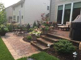 Project Gallery Dundee Nursery Patio Makeover Backyard Patio Raised Patio