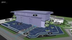 景虎作品 月亮春城 悠悠镜水 西昌蓝润春风九里 tennis court basketball court court