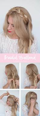 If you are having a hard time gathering it, use a brush to lift and smooth the hair. Braided Headband Hairstyle Tutorial Hair Romance