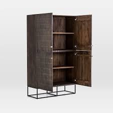 Mango Wood Iron Cabinet In 2020 Mango Wood Clothes Cabinet Modern Buffet Table