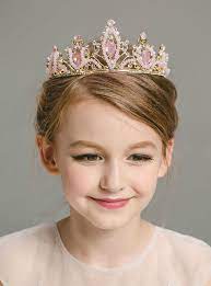 Children S Hair Accessories Hairband Girl Princess Crown Jewel Anak Perempuan Gadis Kecil Gadis Kecil Cantik