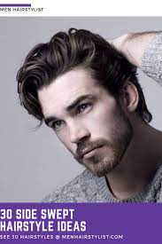 30 Side Swept Hairstyles For Men With Impeccable Style Long Hair Styles Men Side Swept Hairstyles Mens Medium Length Hairstyles