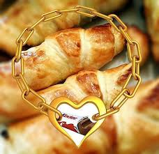 Recette Croissants Aux Kinder Chocolat Feuillete Chocolat Croissants Dessert Pate Feuilletee