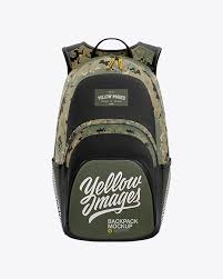 Download Backpack Mockup Front View In Apparel Mockups On Yellow Images Object Mockups Mockup Mockup Psd Design Mockup Free