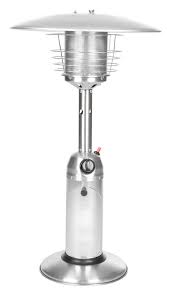 Fire Sense Propane Table Top Patio Heater Stainless Steel Tabletop Patio Heater Stainless Steel Table Top Patio Heater