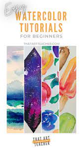 Easy Watercolor Tutorials For Beginners