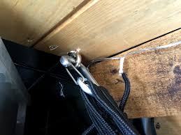 For solid wood walls, you can use 'screw eye' hooks screwed directly into studs or joists, giving 7. How To Install A Hammock In A Campervan Vanlife Tv