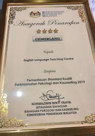 Provide training to all staffs and managers for induction, customer service, team building, documentation and business contribution module. English Language Teaching Centre Kpm On Twitter Eltc Being Conferred 4 Star Rating For Counselling Best Practices And Quality Rating Congratulations Farrhana25
