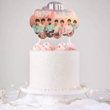Maybe you would like to learn more about one of these? Bts Cake Topper Bts Birthday Party