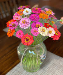 To ensure the strips stay in place wrap a final long strip all the way around the top of. How To Arrange Zinnias Or Any Fresh Cut Flowers In A Vase And Other Ideas