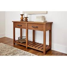 The top 10 console tables. Home Decorators Collection Danforth 48 In Antique Patina Standard Rectangle Wood Console Table With Drawers Acb 2609 110 The Home Depot