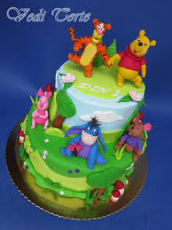 Disney winnie the pooh with friends bell jar new. Winnie Pooh And Friends Cake By Vedi Torte Cakesdecor