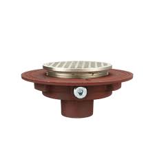 Mifab Round Adjustable Floor Drain with Flange - Alyamitech