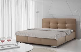 Unicor boxspringbett kaufen die besten unicor boxspringbetten ausführlich getestet. Polsterbett Bett Doppelbett Taylor Kunstleder Cappuccino 160x200cm Kaufen Bei Sylwia Lesniewska Fun Mobel