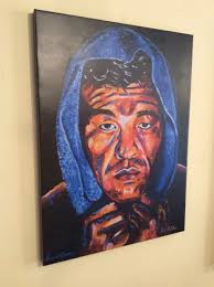 BOXING MIKE TYSON Limited Edition of 86 Art Canvas By Patrick J. Killian  £295.00