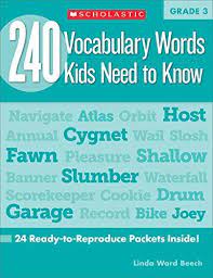 240 Vocabulary Words Kids Need To Know Grade 3 24 Ready Vocabulary Words Vocabulary Building Vocabulary