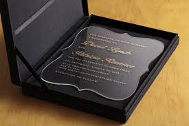Sample Wedding Luxury Invitations Acrylic Invitations Etsy Engraved Invitations Acrylic Invitations Luxury Invitation
