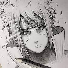 Falls jemand interesse hat, schreibt mir gern pn. Anime Drawing Minato Fourth Hokage Pen 4 Naruto Drawings Naruto Sketch Drawing Naruto Sketch