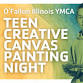Teen Creative Canvas Painting Night event image