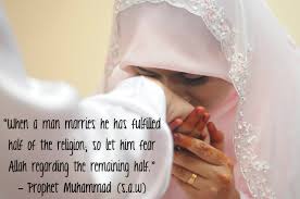 The marriage contract in islam is not a sacrament. Islamic Wedding Anniversary Quotes Quotesgram