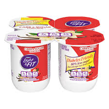 Because healthy living isn't all or nothing. Save On Dannon Light Fit Yogurt Vanilla Cream Carb Sugar Control 4 Ct Order Online Delivery Giant