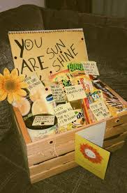 Birthday Gift Box Ideas For Her These Exciting Presents Will Likely Show Your Ex Girlfriend Just How Much You Re Considering Her This Chris Sunshine Gift Box Sunshine Gift Girlfriend Gift Box
