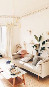 A Mix Of Mid Century Modern Bohemian And Industrial Interior Style Home And Apartment Decor D Living Room Color Living Room Colors Minimalist Living Room