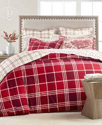 No promo code is needed and you'll get free shipping if you spend $49 or more. Martha Stewart Collection Closeout Ticking Plaid Flannel Full Queen Duvet Cover Created For Macy S Reviews Duvet Covers Sets Bed Bath Macy S