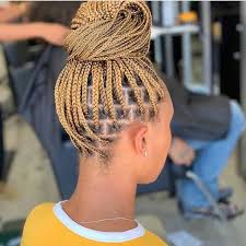 Nigerian Braids Gang On Instagram Knotless Braids Please Tag Source Hair Styles Braided Hairstyles Small Braids Highlighted futura knotless braided ponytail blonde transparent lace frontal ladies hair wigs short the. hair styles braided hairstyles