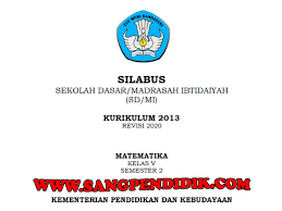 Soal matematika (1) soal semester. Silabus Matematika Kelas Iv V Dan Vi Sd Semester 1 Sang Pendidik