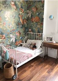Woodlands Wallpaper By Jimmy Cricket Peek Pack Vintage Kids Room Kid Room Decor Girls Woodland Bedroom