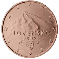 Značka mincovny je na levé straně od motivu. Die Euro Munzen In Der Slowakei Eu Info De