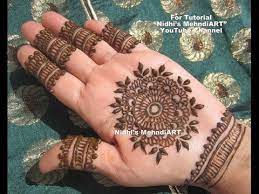 Latest mehndi designs posts facebook from lookaside.fbsbx.com in this mehandi arabic design, flowers and leaves are arranged over a certain pattern. Easy Diy Circular Henna Mehndi Design For Beginners Youtube