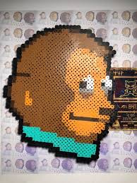 Puppet Monkey Meme Perler Bead Magnet Etsy Etsy Perler Beads Puppets