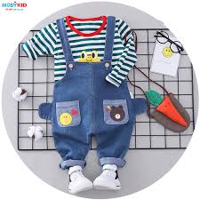 Cách phối đồ thời trang quần yếm cho bé yêu | moby.com.vn