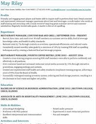 Cv simili food beverage manager: Food And Beverage Service Resume