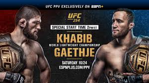 What channel is ufc 263 on? Ufc 254 Khabib Vs Gaethje Main Card Preview