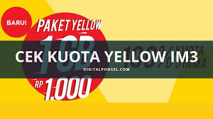 Check spelling or type a new query. Cara Cek Kuota Yellow Im3 1 Gb Seribuan Yang Mudah