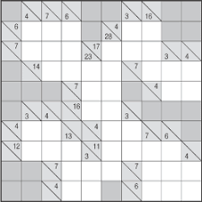 With the last cell technique you look for a row or a column where only digit that is missing. Printable Kakuro Addition Puzzles That Will Boost Your Math Skills