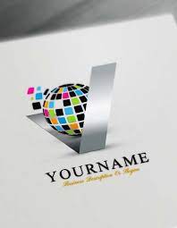Free Globe Logo Maker Modern Globe Logo Creator Globe Logo Logo Maker Logo Design Free Templates