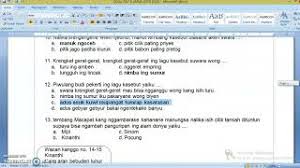 Soal bahasa jawa kelas 7 semester 1 dan kunci jawaban. Pembahasan Soal Pat Bahasa Jawa Kelas 7 Semester 2 2020 2021 Youtube