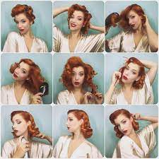 Vintagefrisuren Coiffure Blog 1940s Hairstyles 1940s Hairstyles For Long Hair Rockabilly Hair