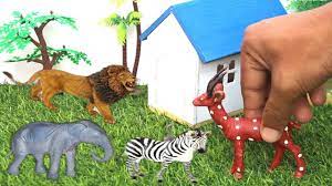 Learn Farm Animals Wild Animals Names And Sounds For Kids Amin Toysreview Animals For Kids Animals Wild Animals