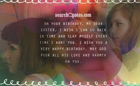 Christian Birthday Thoughts For Sister Quotes via Relatably.com