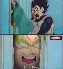 Vegeta cada vez que veía a Broly en Dragon Ball Z 🤣 #dragonball