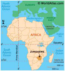 Click the map and drag to move the map around. Zimbabwe Maps Facts World Atlas
